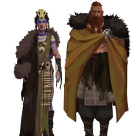 разработка персонажей 