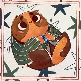 Этот котик устал от офисной рутины 