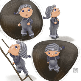 Райфолли, печной человечек для издательства "40 книг"