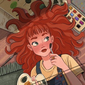 В порыве вдохновения