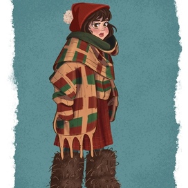 Северная девочка 