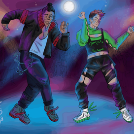 2023 год, киберпанк