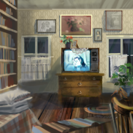 Бабушкина комната (фон)