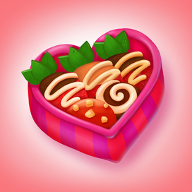 коробочка сладостей