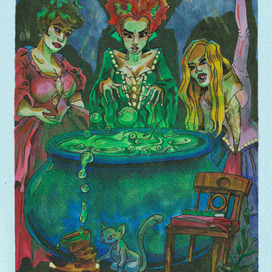 Сестры Сандерсон Абракадабруют