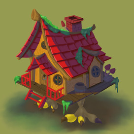 Избушка на курьих ножках