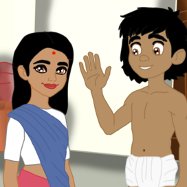 Девочка и Маугли