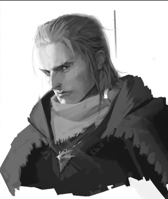 Eygil from Erlkazar - Forgotten realms character - Vampire Hunter