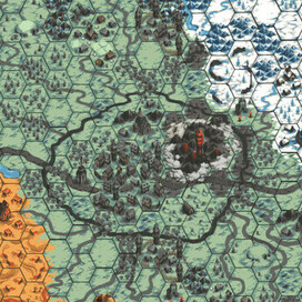 Pixel Art. Карта для настольной игры.