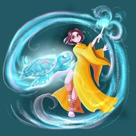 Патронус черепаха девушка 