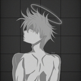 персонаж «мегуми» из «магической битвы».