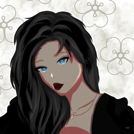 портрет девушки.