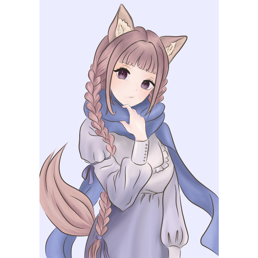 Девочка-лисичка