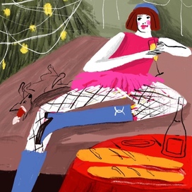 Новый год в Париже