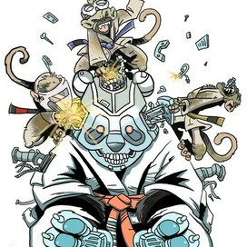 панда робот