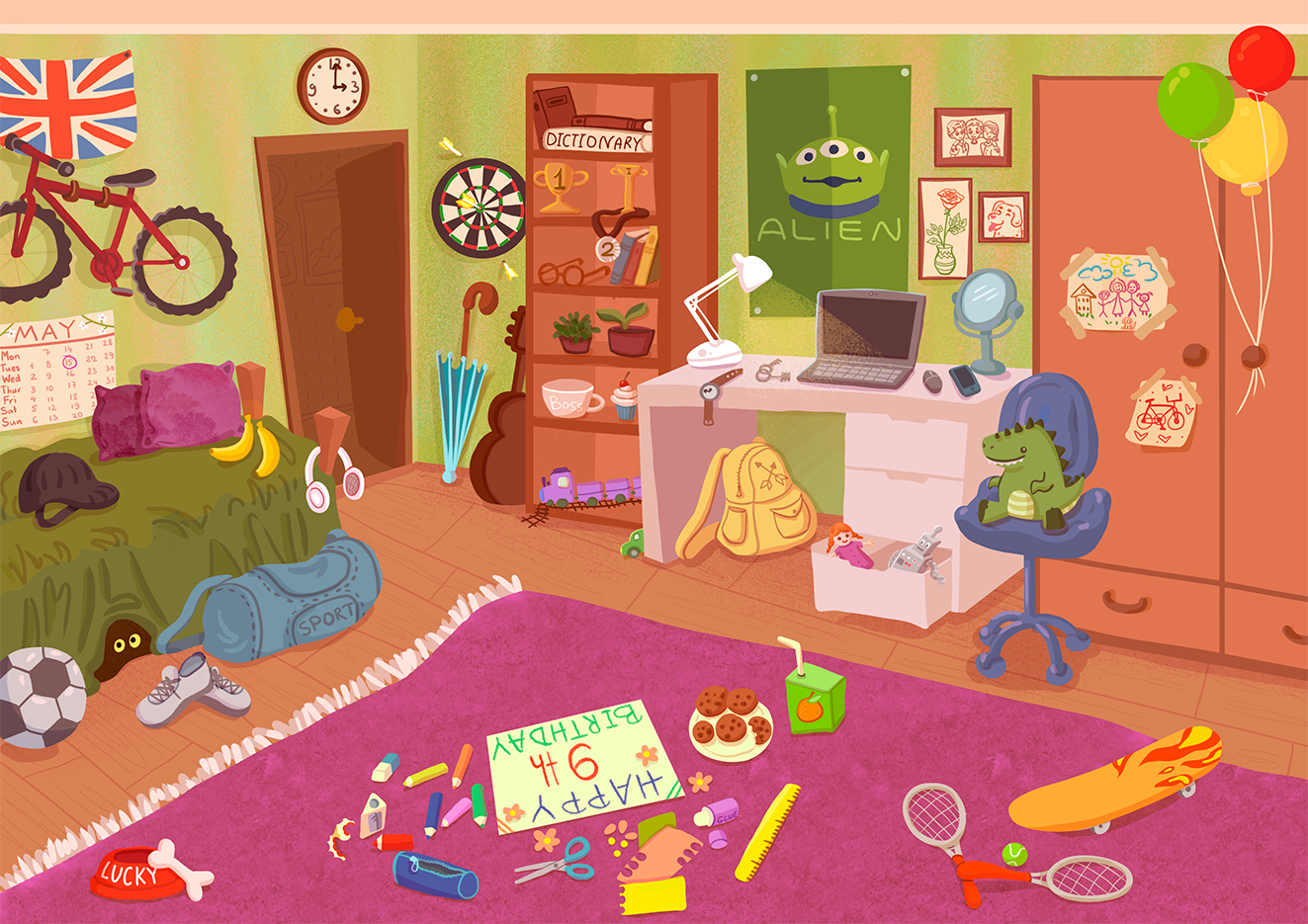 Комната с мелочами