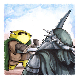 Жабка в сеттинге Властелина колец