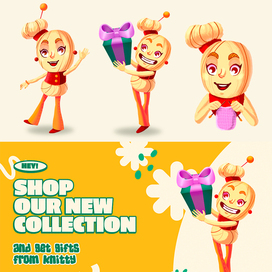 Разработка бренд-персонажа бля хобби-магазина