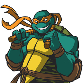 Черепашка-ниндзя Микеланджело