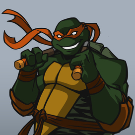 Черепашка-ниндзя Микеланджело