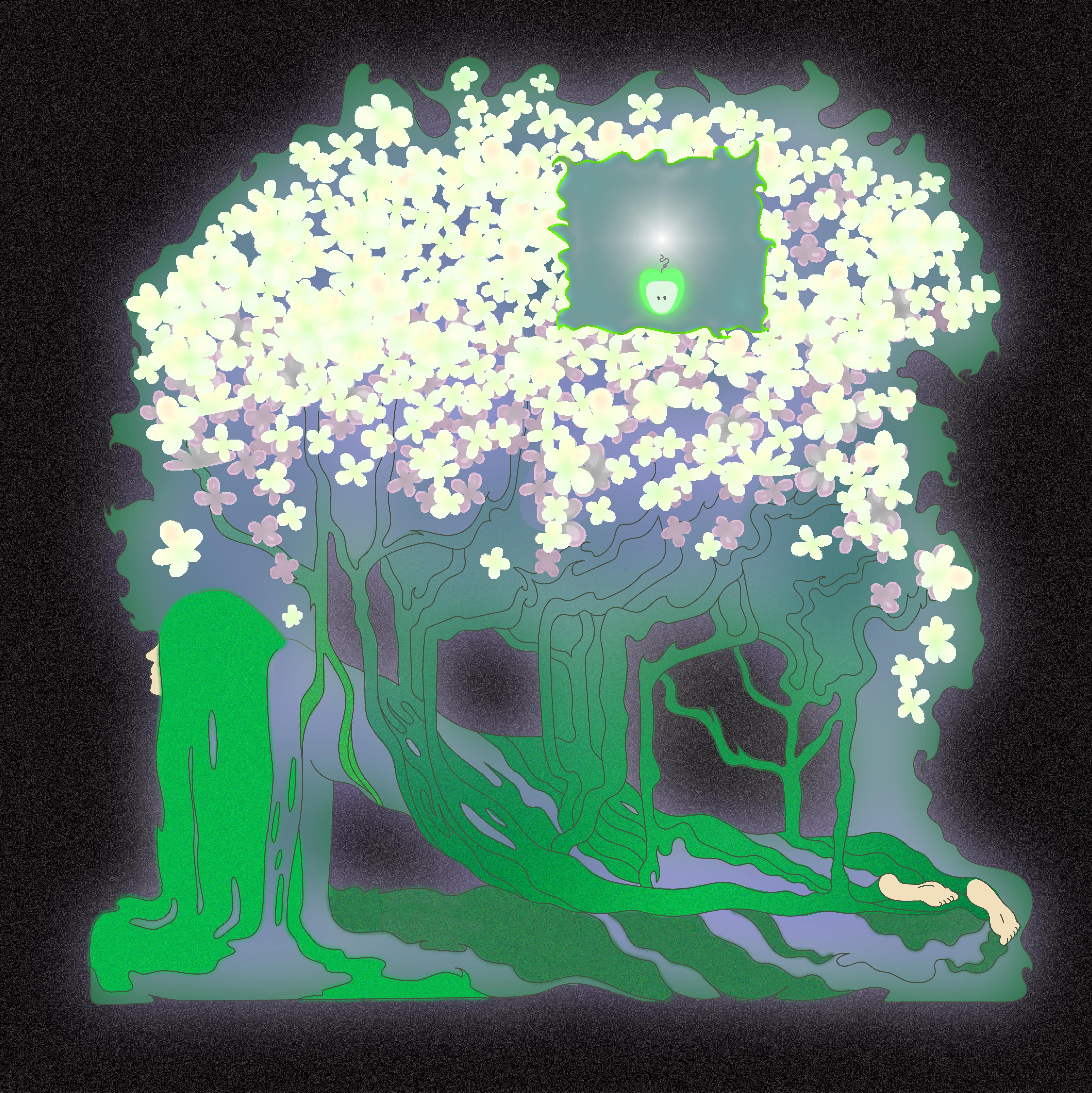 Иллюстрация для цикла "Легенды о природе"