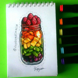 Скетч фруктовый