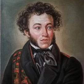 Копия портрета Пушкина