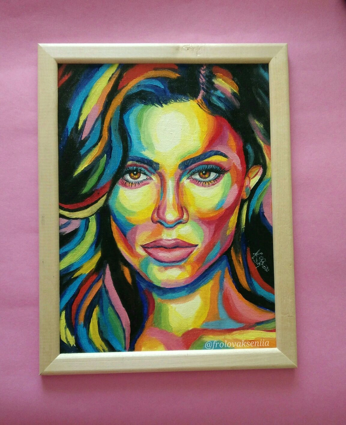 Поп-арт портрет