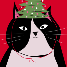 Новогодняя открытка