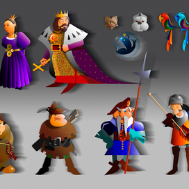 FCANo.3C Персонажи средневековой сказки.