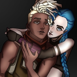 Arcane. Jinx & Ekko