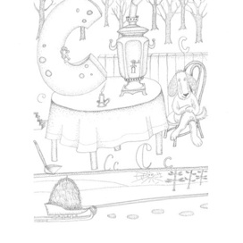 Страница раскраски