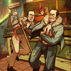 "Иллюстрация к артбуку по Follaut"