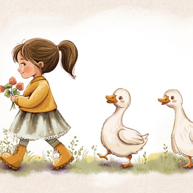 Веселые гуси