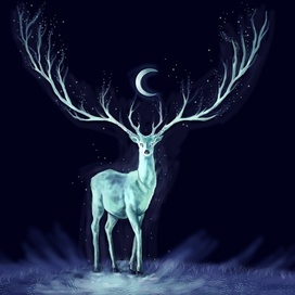 мистический олень