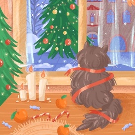 Новогодняя открытка