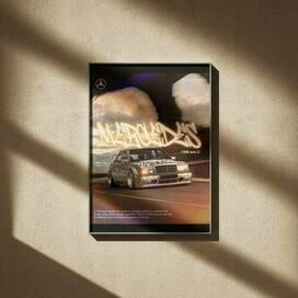 Постер "Mercedes" 