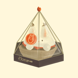 Десерт «огненный зайчик»