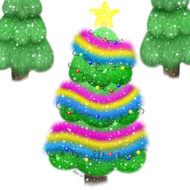 новогодняя ёлочка 2025