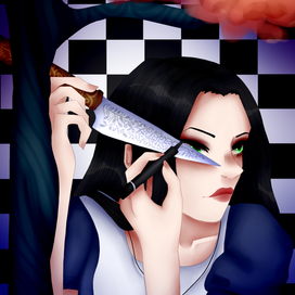 Алиса Лидделл(фан арт)