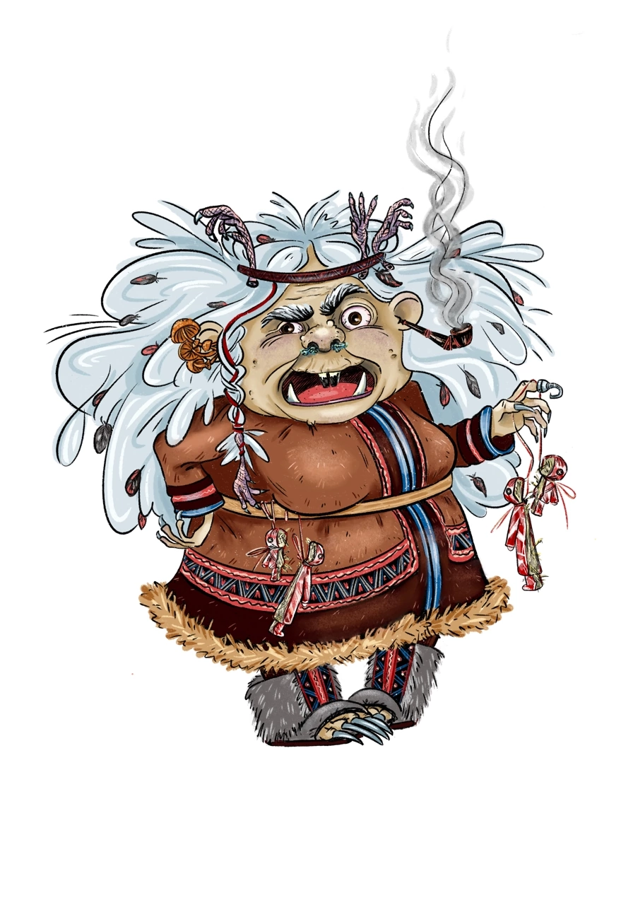 Персонаж. Злая колдунья.