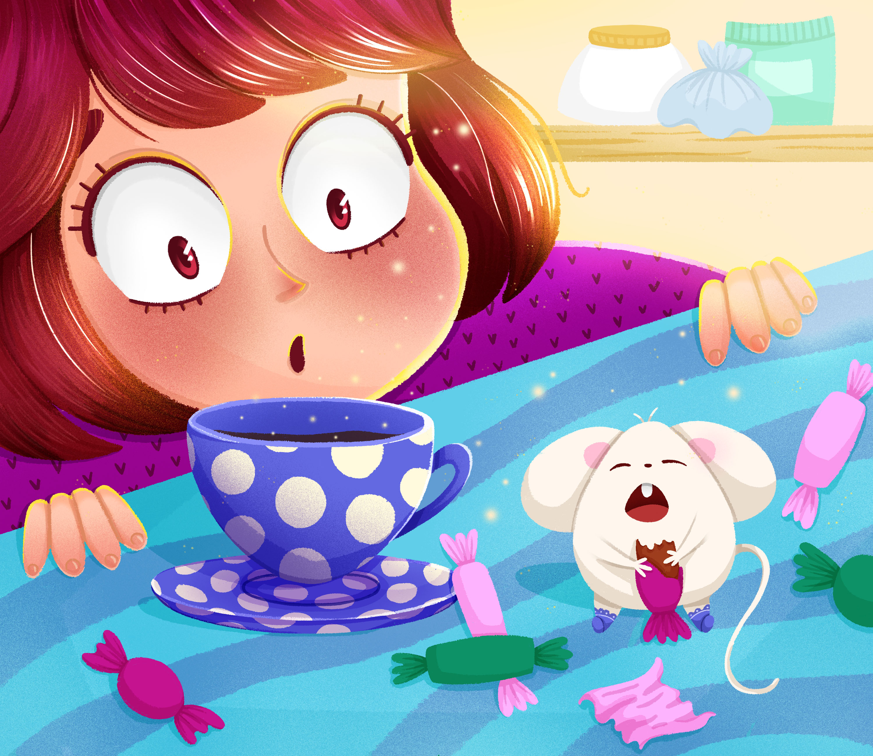 Иллюстрация по марафону Воображариум