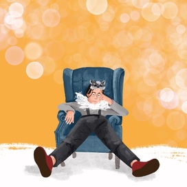 Новогодние характеры - заколебавшийся Волк