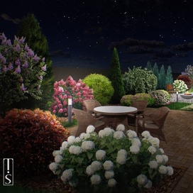 Ландшафтный скетч для индивидуального заказчика  