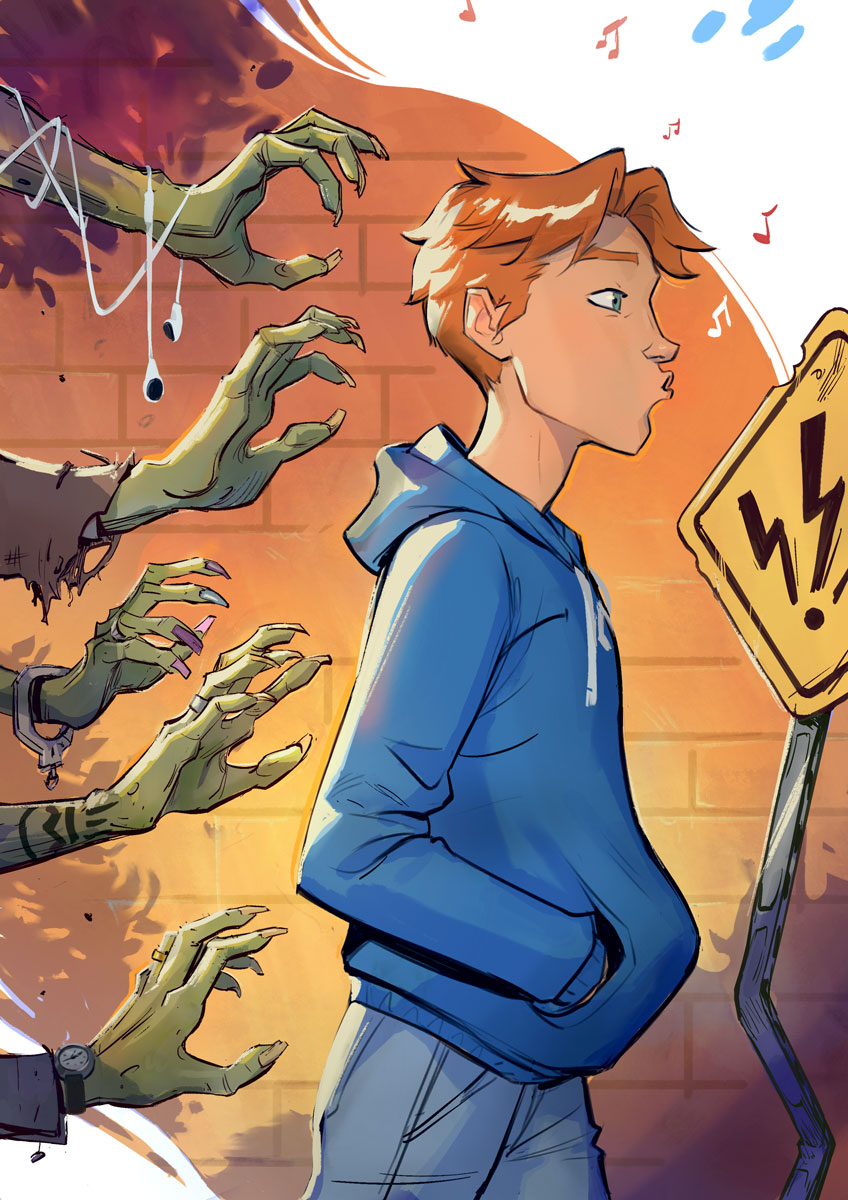 Обложка Кникс 2 "Счастливого конца света"