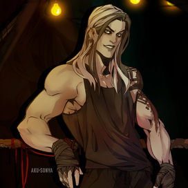 Боец на ринге