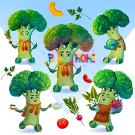 Бренд персонаж «Броки»