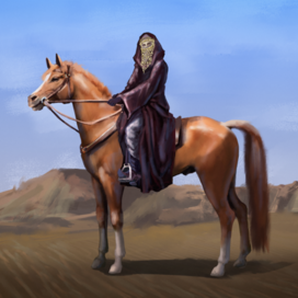 Арабская наездница