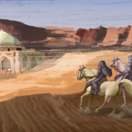 Путники в пустыне