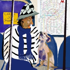 Сценка в метро 